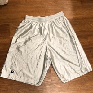 Silver Russell Athletic Shorts Medium Size 30